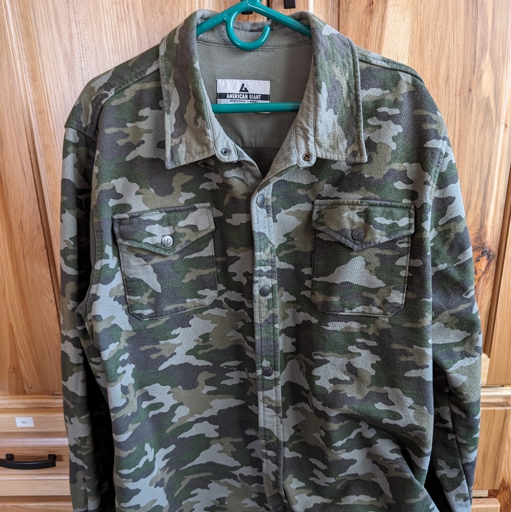 American Giant Work Shirt - XXL Camo